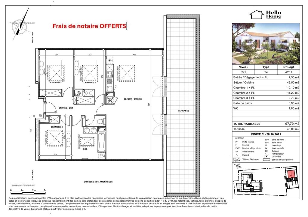 Appartement L'UNION (31240) Hello Home