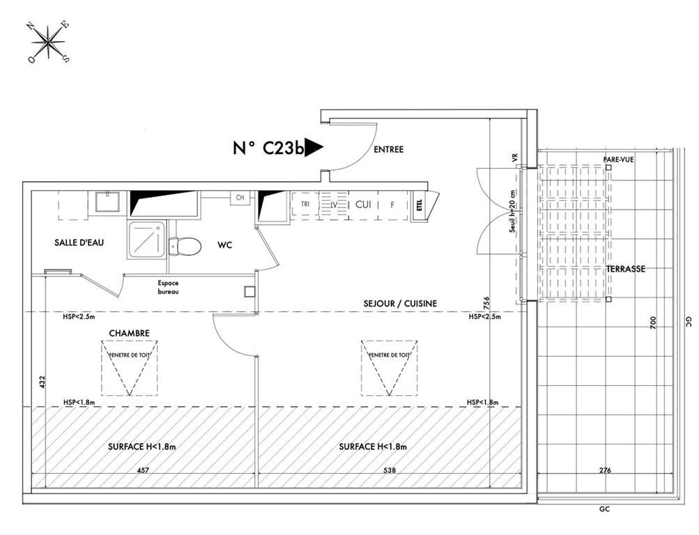 Appartement T2 AUSSONNE (31840) Hello Home